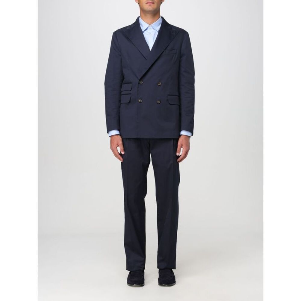 Doppiaa Suit Men Blue